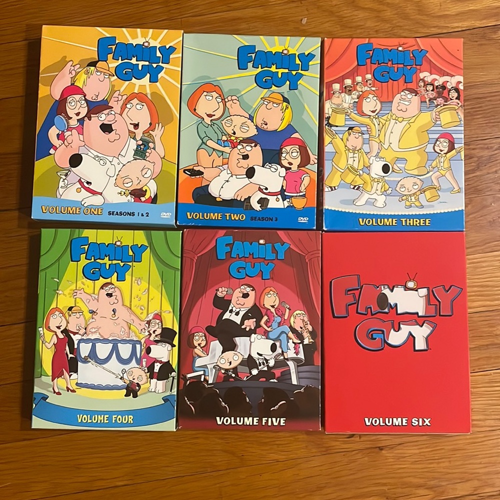 Family Guy DVD (Seasons 1-6)